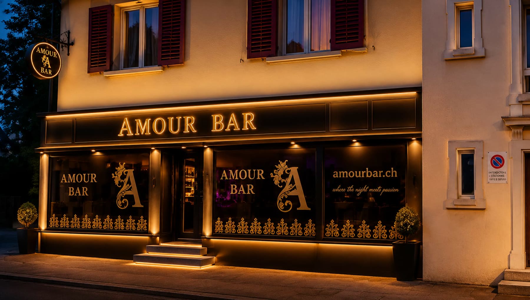 Amour Bar Fassade · Solothurnstrasse 34, Lengnau